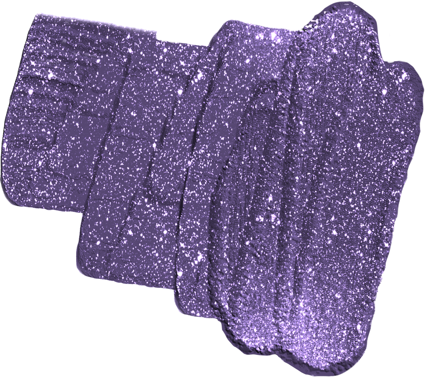 Purple Glitter Swatch